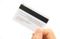 Loyalitas Plastik Kartu HICO Black Magnetic Stripe Dengan Pencetakan Ukuran Customize